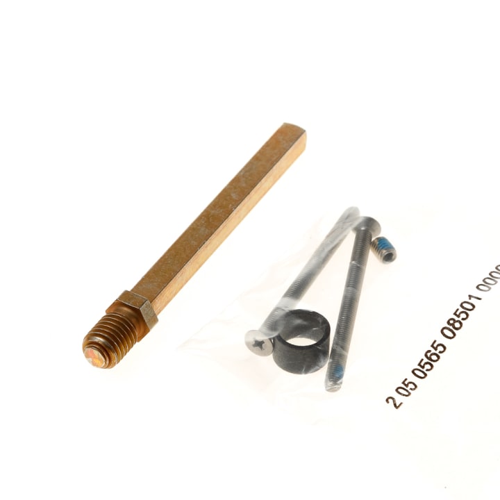 Bevestigingset kortschilden ASL t.b.v. deurdikte 59-78mm voor wisselgarnituren