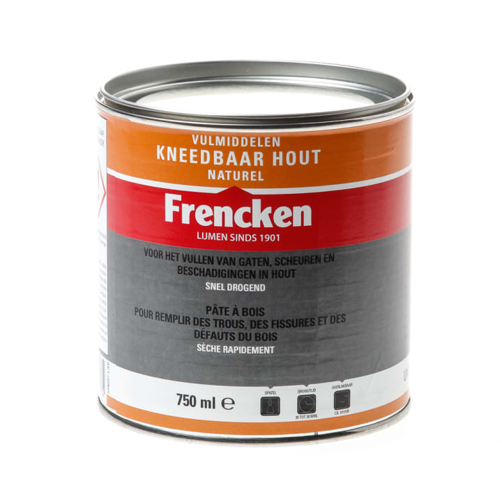 Frencken Kneedbaar hout naturel 750ml