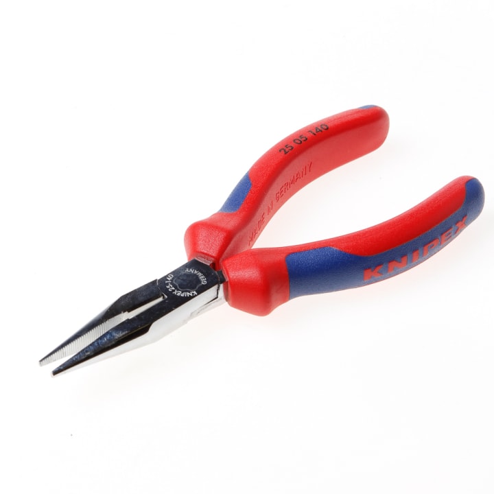 Knipex Radiotang recht inclusief zijsnijder 140mm  type 2505-140