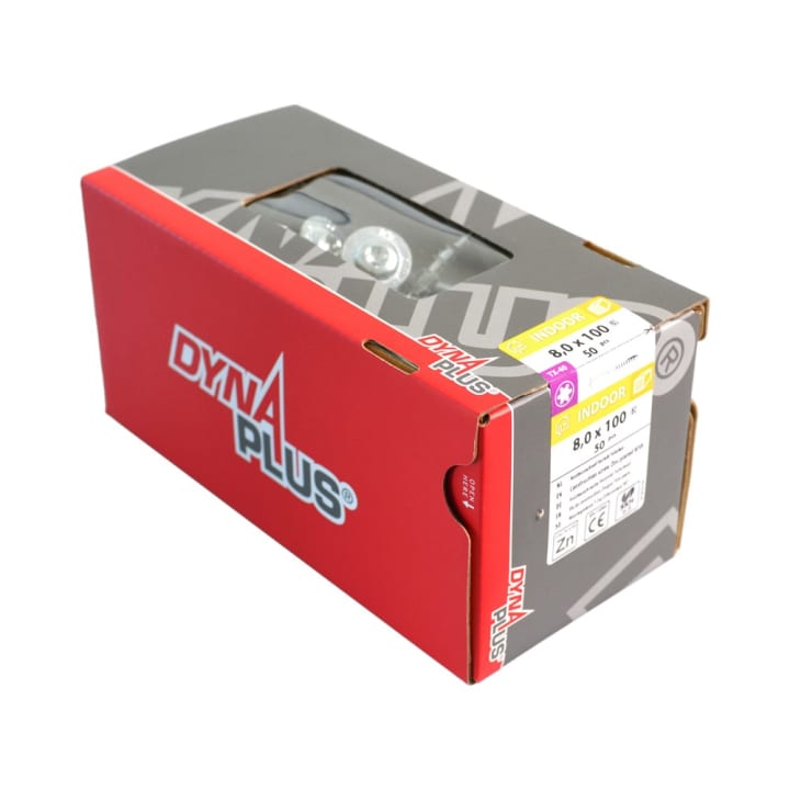 Dynaplus Houtbouwschroef Vz Tk +Snijpunt Tx-30 6.0X260/100