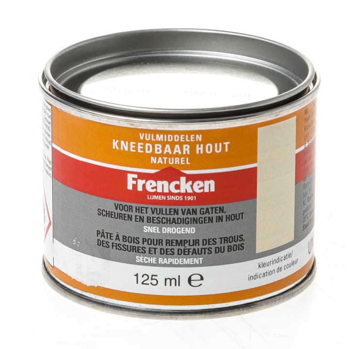 Frencken Kneedbaar hout naturel/blank eiken 125ml