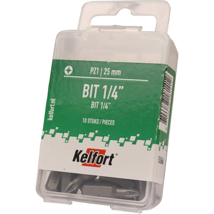 Schr.dr.bits stand.pz1 25mm