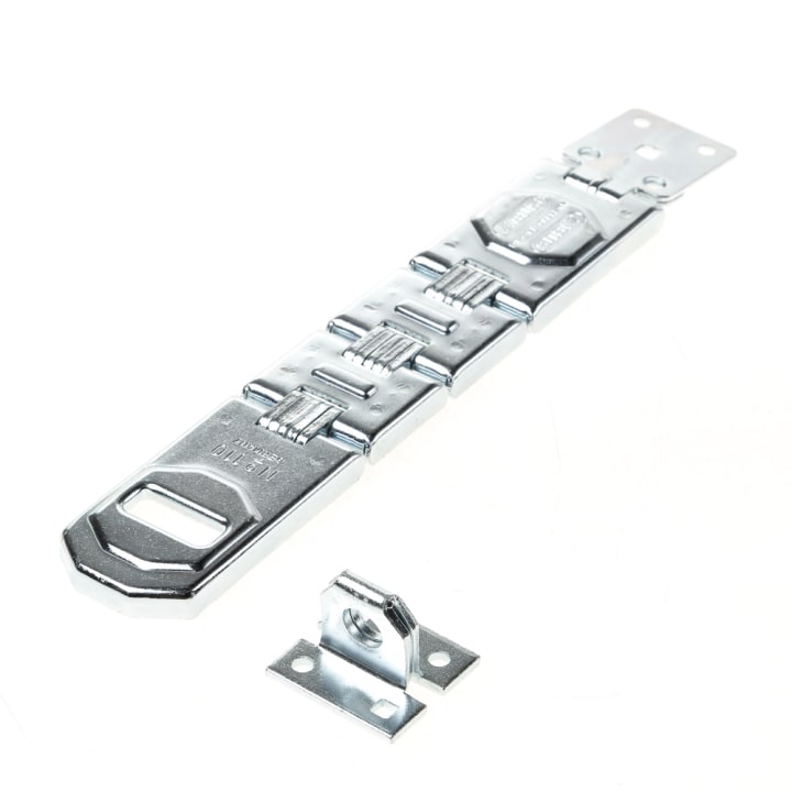 Abus Kistoverval staal verzinkt 110/195mm 2 scharnieren