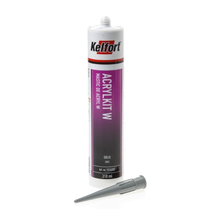 Acrylaatkit-W grijs 310ml