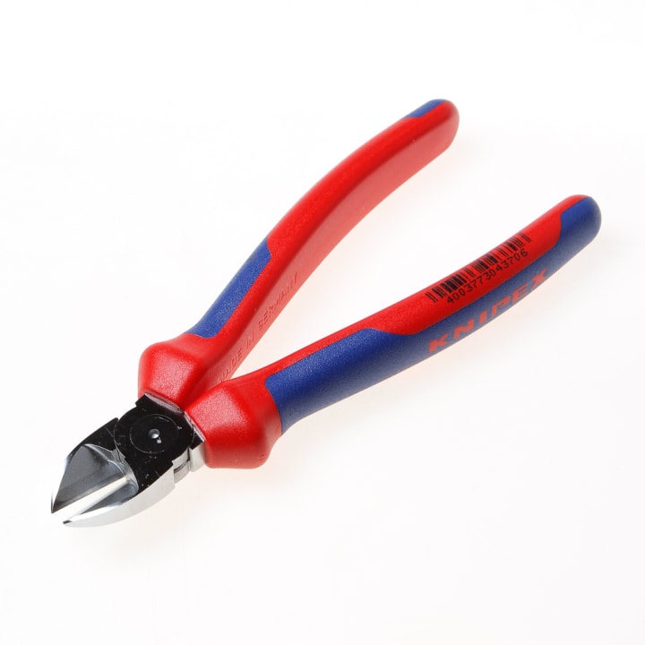 Knipex Zijsnijtang verchroomd comfort 180mm