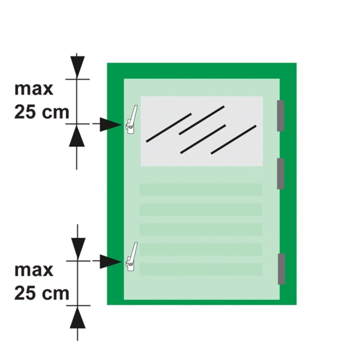 Rsk axa zwart ls 3308-41-38/Blister