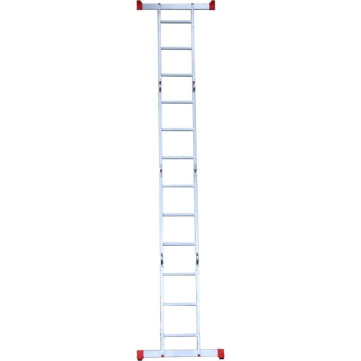 Vouwladder Kelfort 4x3 + platform