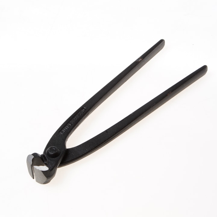 Knipex Moniertang gepolijst zwart 220 mm