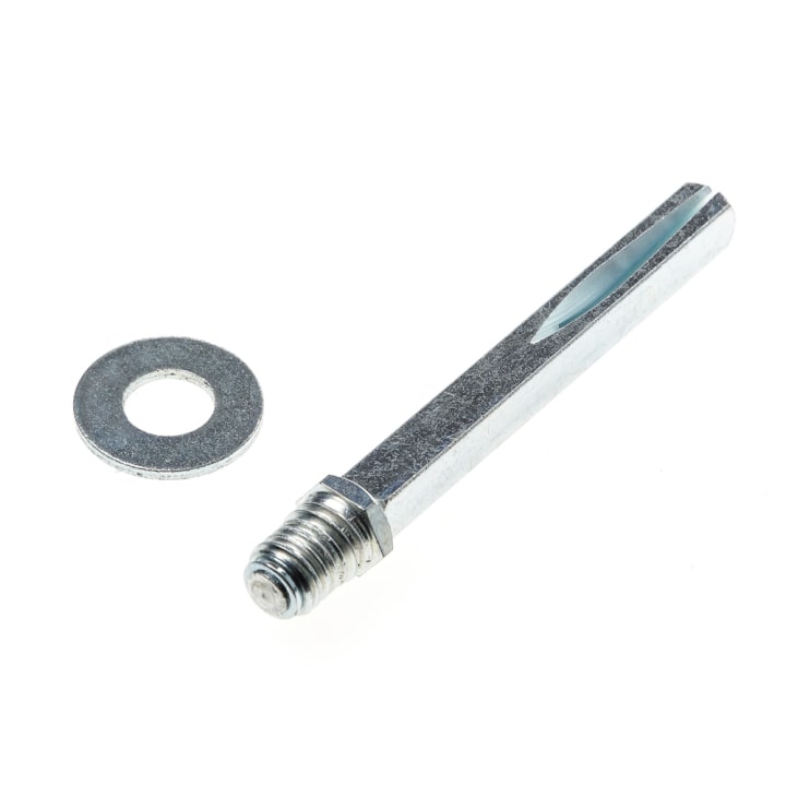 Vastdraaibaar gelagerde wisselstift M12x8x115