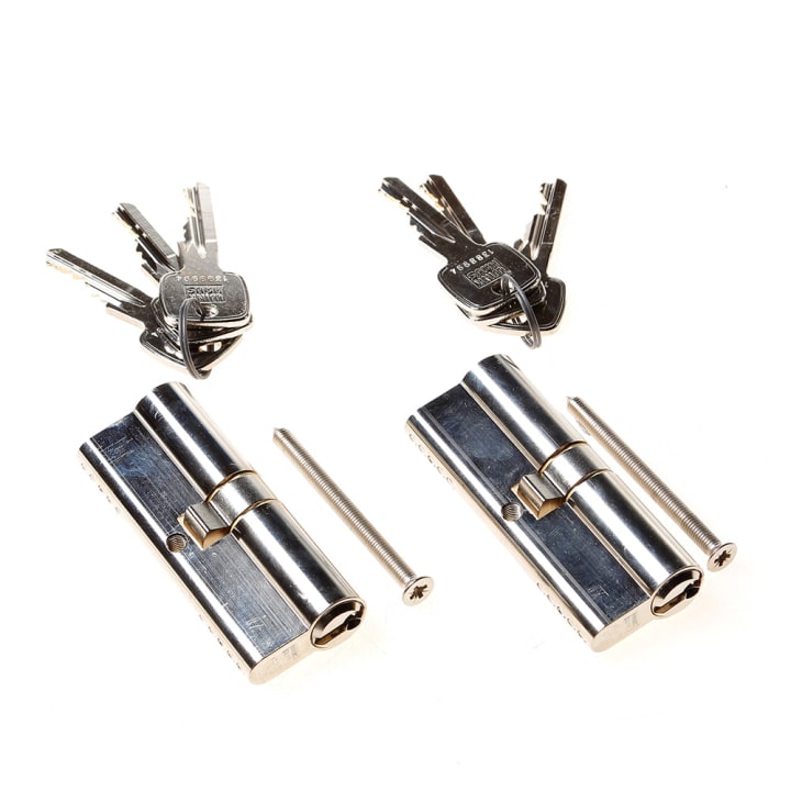 Winkhaus XR Profielcilinder dubbel per 2 stuks gelijksluitend 40t40 SKG**