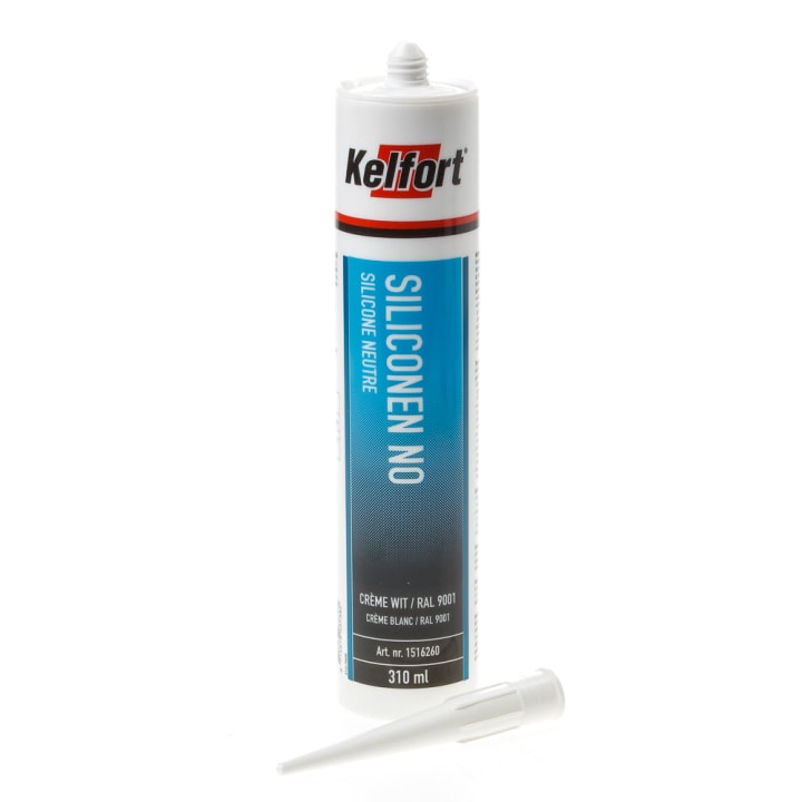 Siliconenkit no wit 9001 310ml