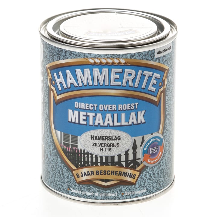 Alabastine Hammerite zilvergrijs 750ml