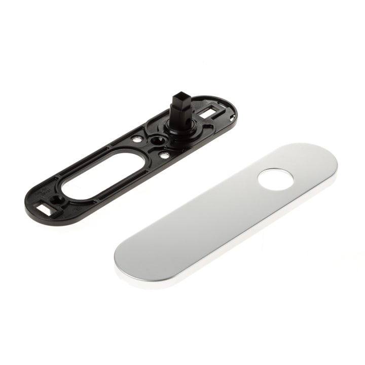 Kortschild afgerond ASL aluminium F1 blind