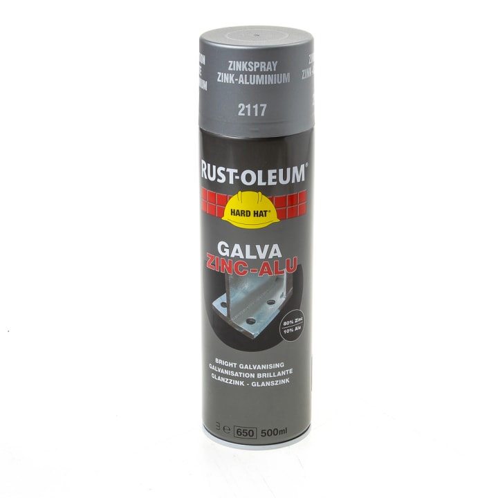 Rust-Oleum Hard Hat zinkprimers galva zinc aluminium 500ml