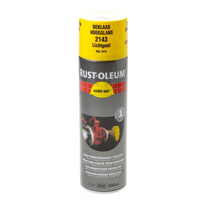 Rust-Oleum Hard Hat lichtgeel 500ml