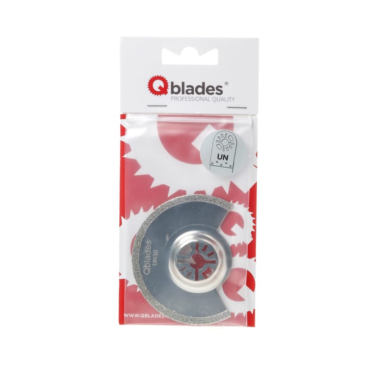 Qblades Segmentzaagblad diamant 85x2mm UN30-1ST