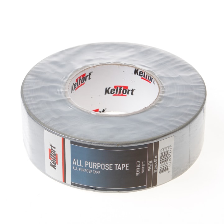 All purpose tape heavy duty grijs 50mm