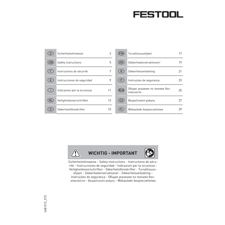 Festo invalcirk.zaag TS55FEBQ-plus.