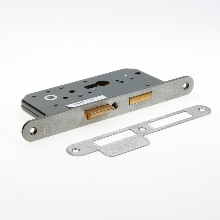 Nemef Veiligheids Cilinder dag- en nacht seniorenslot PC72mm type 4429/27-55 DIN links
