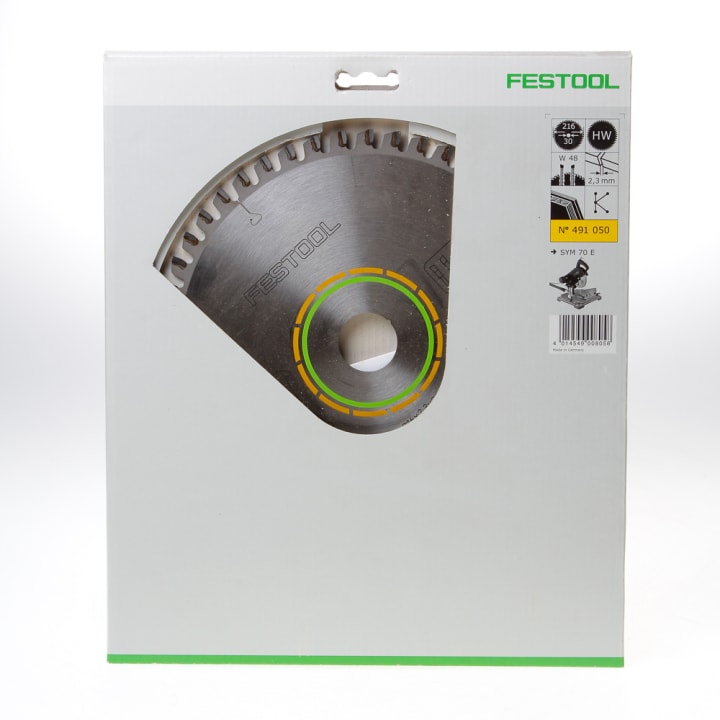 Festool Cirkelzaagblad 48 tanden W diameter 216 x 2.3 x 30mm