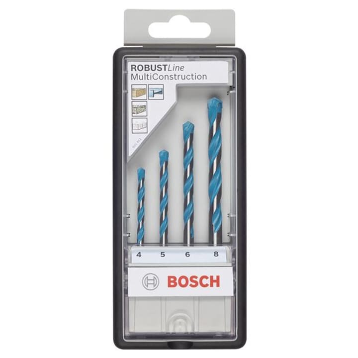 Multiconstruction borencassette 4-delig diameter 4-8mm