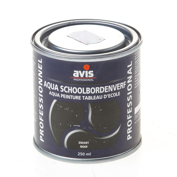 Avis Aqua Schoolbordverf zwart 250ml