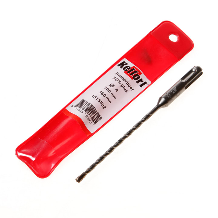 Hamerboor SDS-plus diameter 4 x 160/100mm