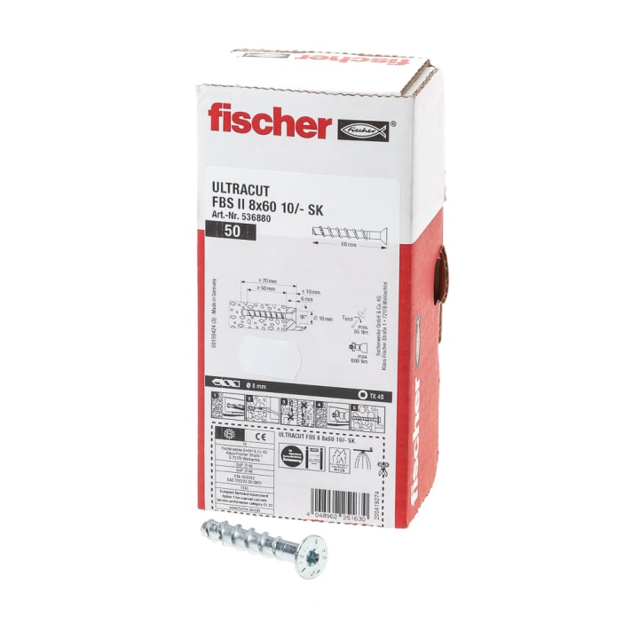 FISCHER FBS II 8x60 10/- SK