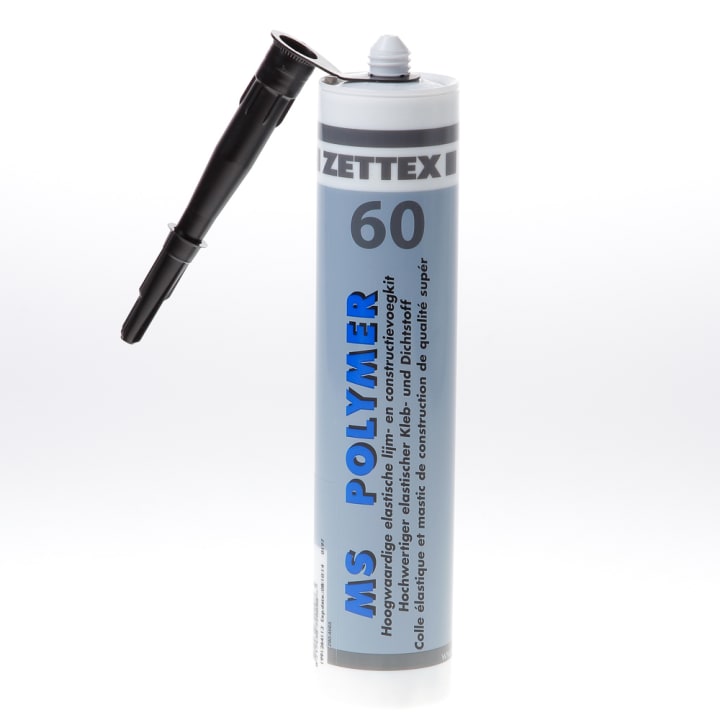 Zettex MS polymer zwart 290ml