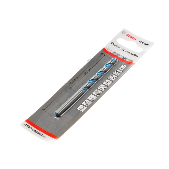 Multiconstructionboor CYL-9 diameter 6 x 100/ 60mm
