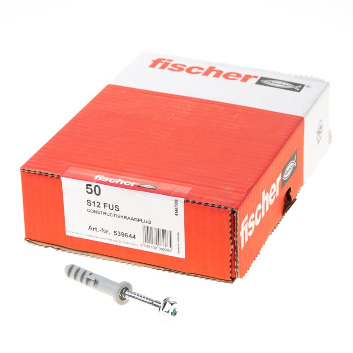 Fischer constructiekraagplug s12 fus