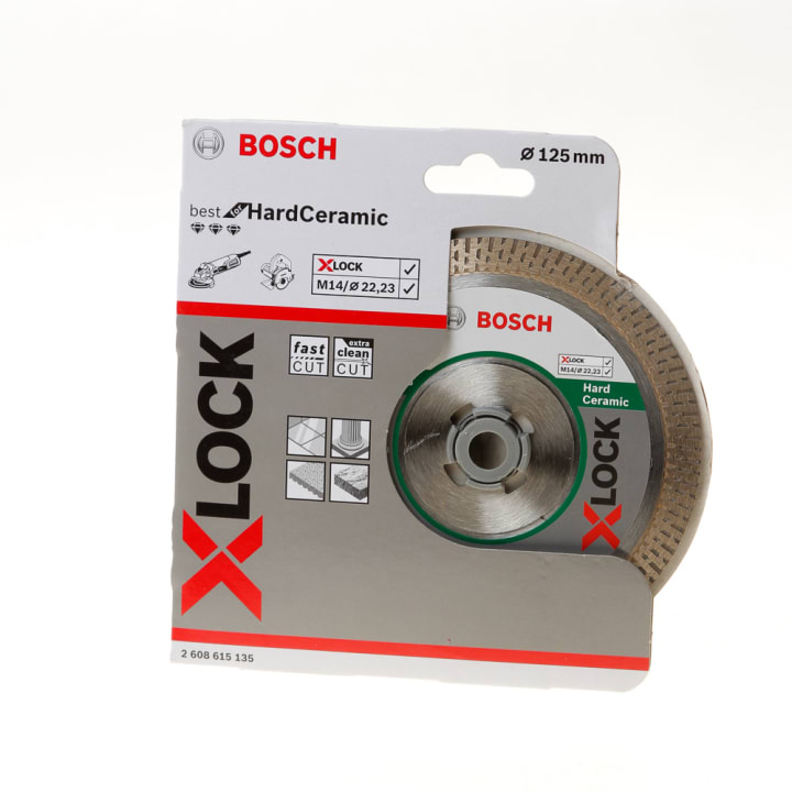 Diamantschijf Xlock hardceramic 125mm
