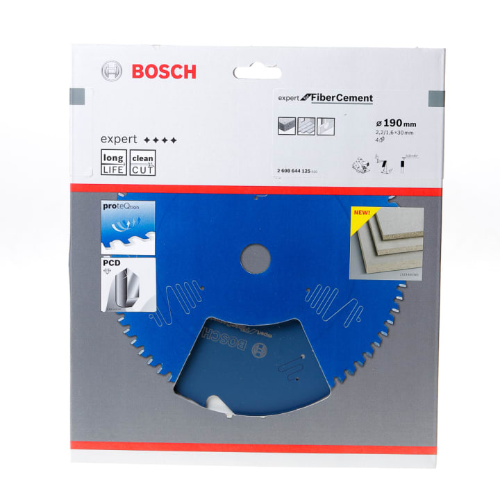 Bosch Cirkelzaagblad 4 tanden Fiber Cement TCG 190 x 30 x 2.2mm