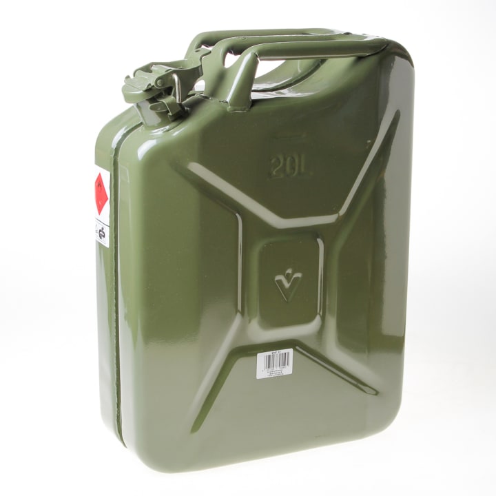 Legerjerrycan rood       20l