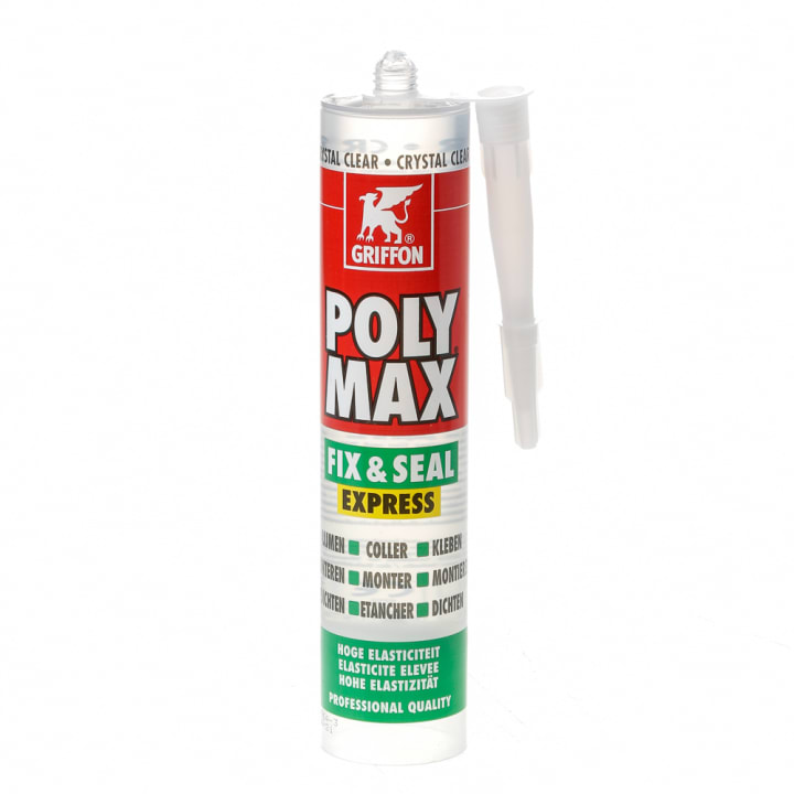 Bison Polymax expr montagekit crystal clear 290ml