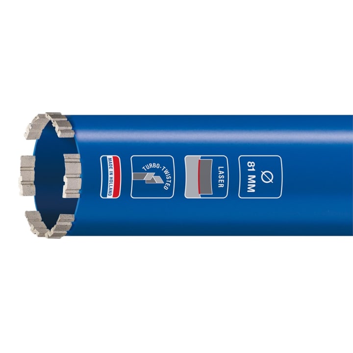 Carat betonboor 131x400mm 