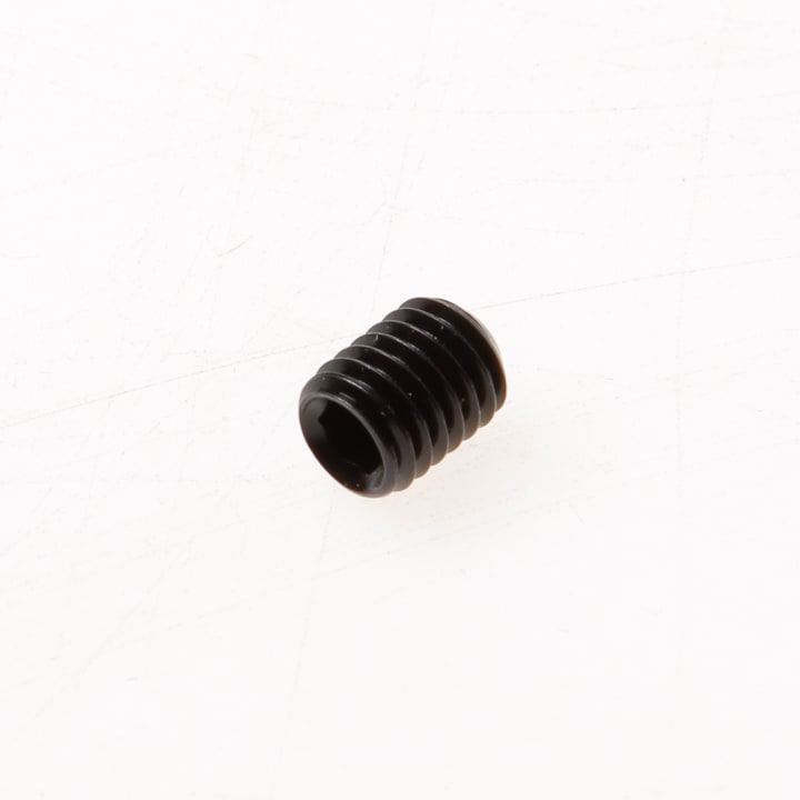 Stelschroef binnenzeskant kratereind m8 x 10mm