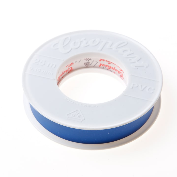 Coroplast 302 tape blauw 38mm x 25 meter