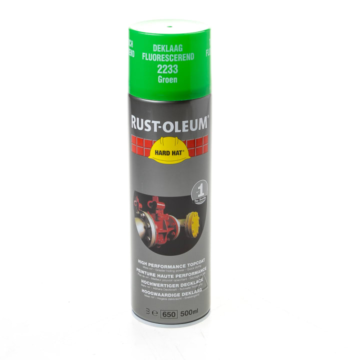 Rust-Oleum Hard Hat fluorescerend groen 500ml