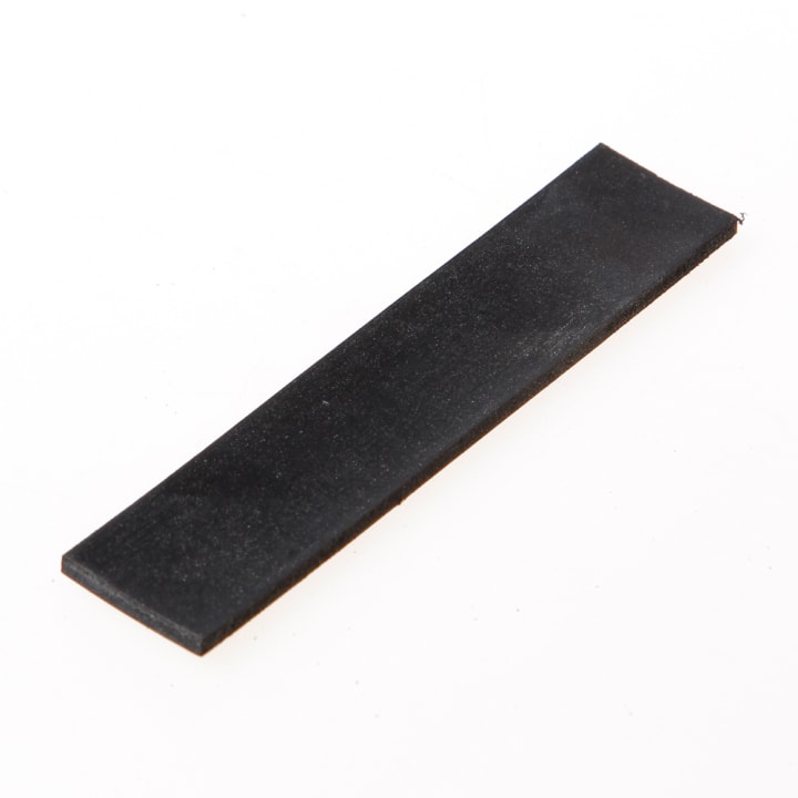 Neoprene steunblokje 22 x 3 x 100mm