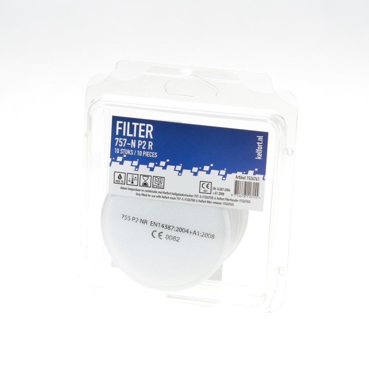 Kelfort Filter halfgelaatmasker P2 (10stuks)