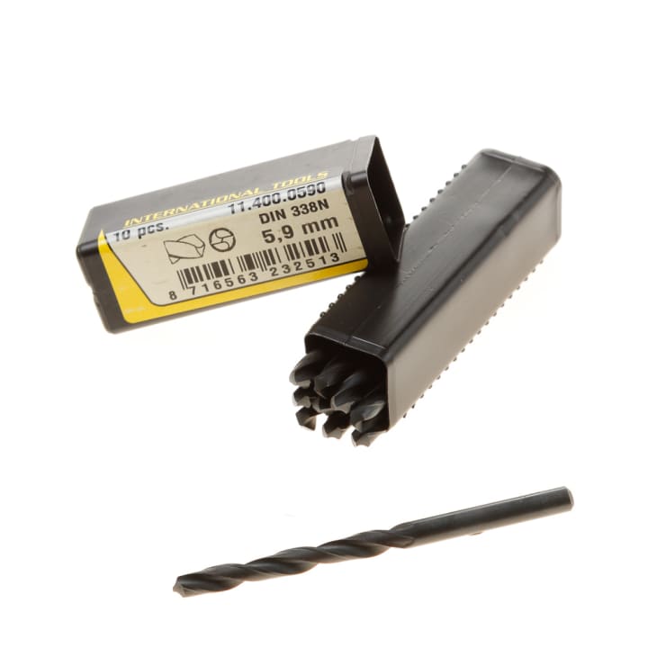 HSS metaalboor din338 diameter 5.9mm