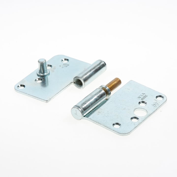 Axa Veiligheidskogelstiftpaumelle topcoat gegalvaniseerd ronde hoeken links 89 x 125 x 3mm SKG*** 1202-37-23/V4E