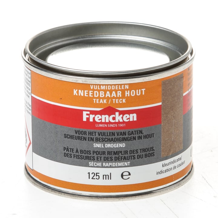 Frencken Kneedbaar hout teak 125ml