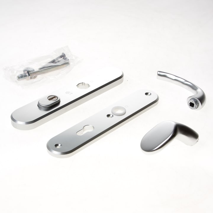 HOPPE Kruk/knop schild, aluminium 86G/3236ZA/3234/1710 PC72 54mm kerntrek