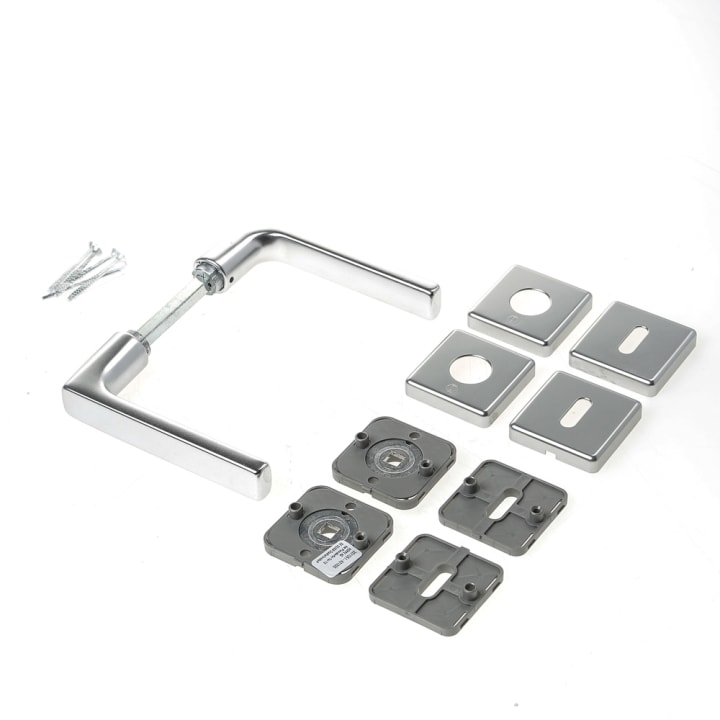 Hoppe dallas op rozet 37-42mm alu f1