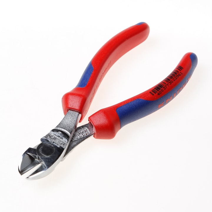 Knipex Kracht-Zijsnijtang verchroomd comfort 160mm