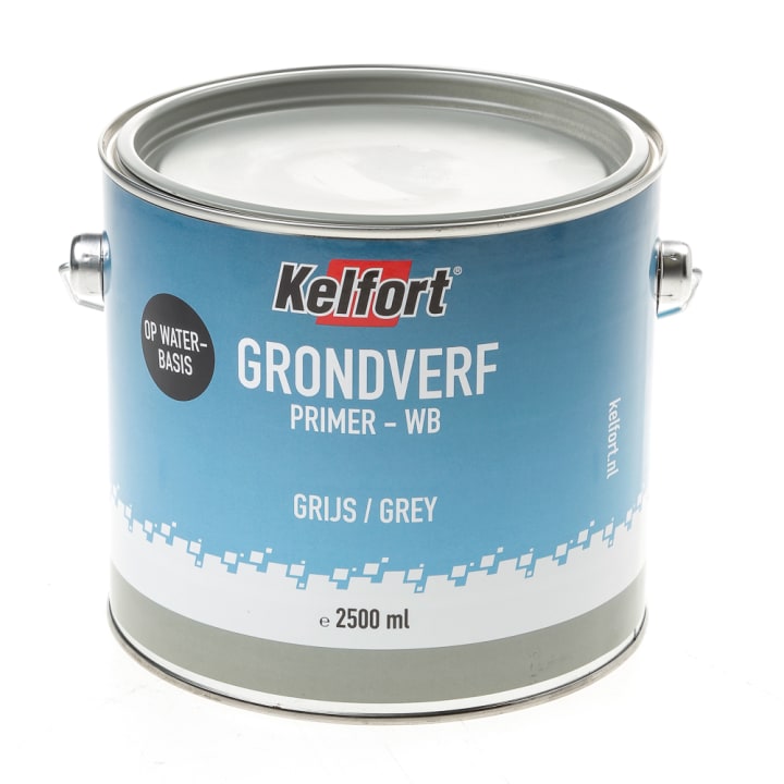 Grondverf grijs (waterb) 2500ml