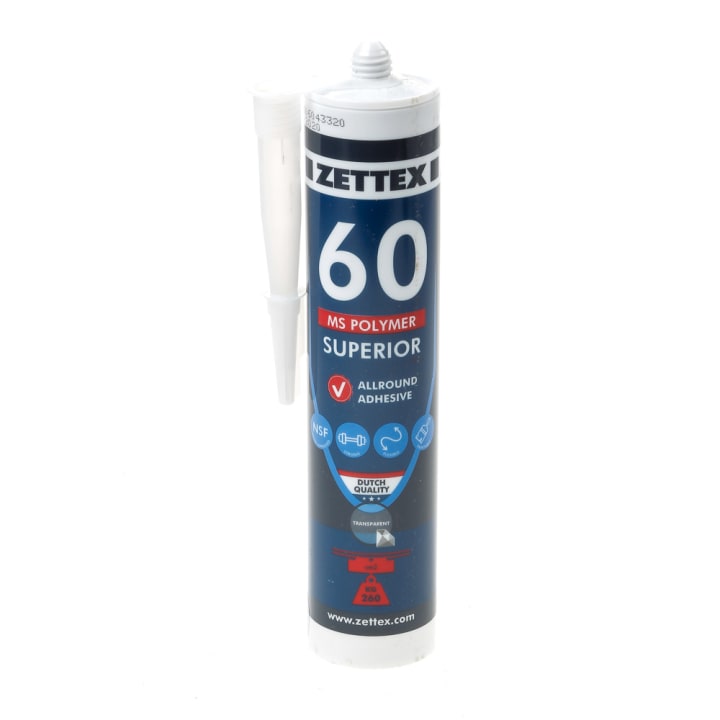 Zettex MS polymer transparant 290ml