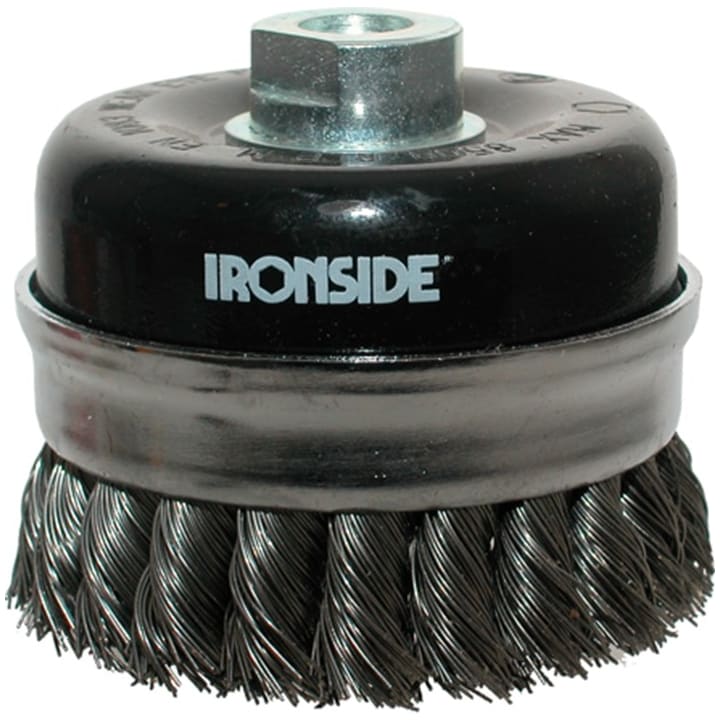 Ironside Komborstel staaldraad getordeerd M14 diameter 65mm